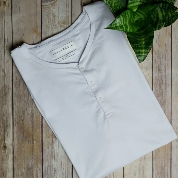 Zara | Shirts | Zara Mens Relaxed Fit 